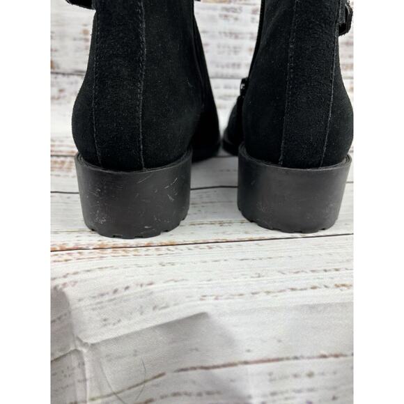 Cole Haan Boots Womens 7 B Grand OS Putnam Ankle Booties D42388 Black Waterproof - Picture 6 of 13